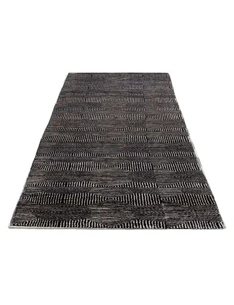 Svart Pakistan Gabbeh 371 x 79 cm - view 2