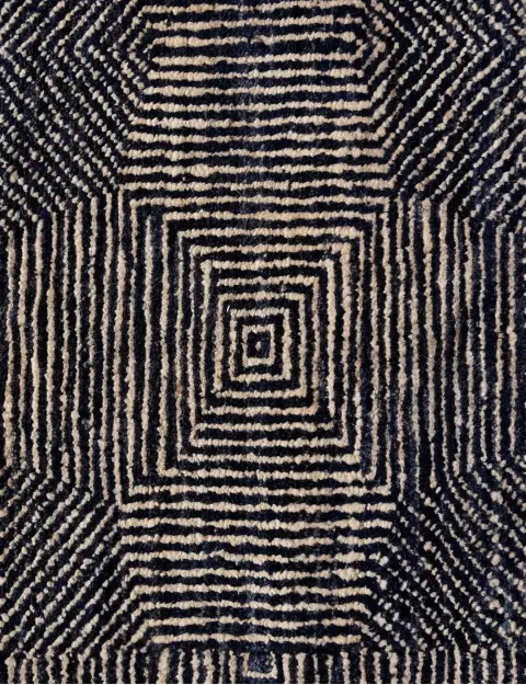 Svart Pakistan Gabbeh 371 x 79 cm - view 3