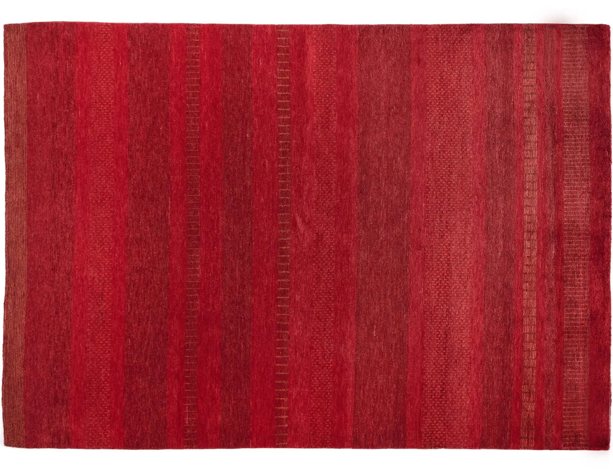 Rød text_origin_4 Gabbeh 243 x 173 cm