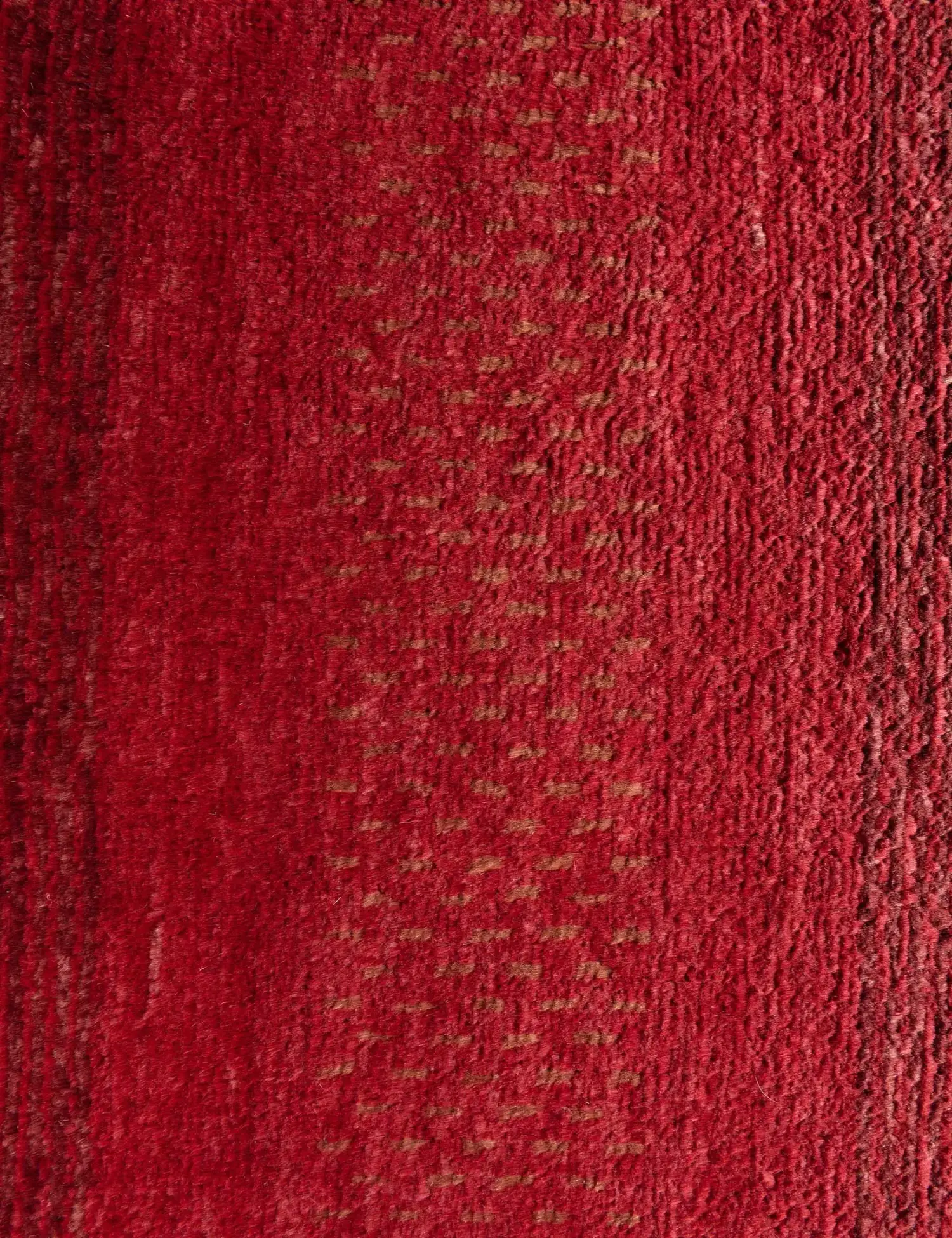 Rød text_origin_4 Gabbeh 243 x 173 cm - Unikt håndlaget teppe
