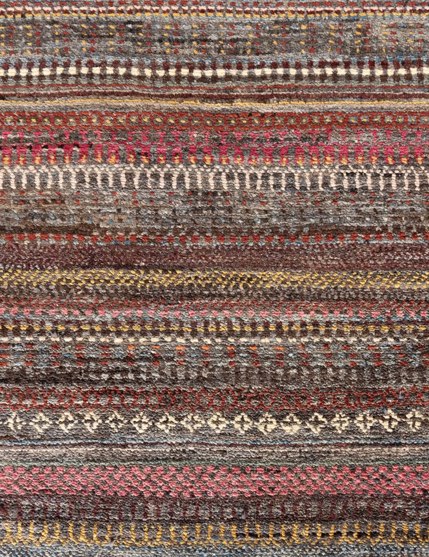 Flerfarge text_origin_4 Gabbeh 174 x 93 cm - Unikt håndlaget teppe