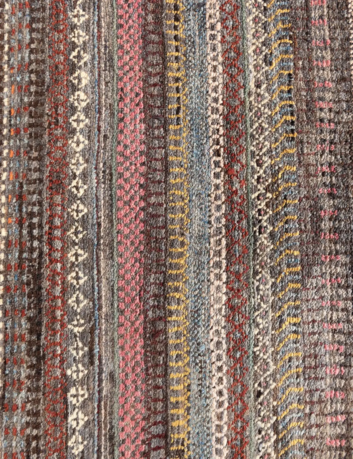 Flerfarge text_origin_4 Gabbeh 174 x 93 cm - Unikt håndlaget teppe