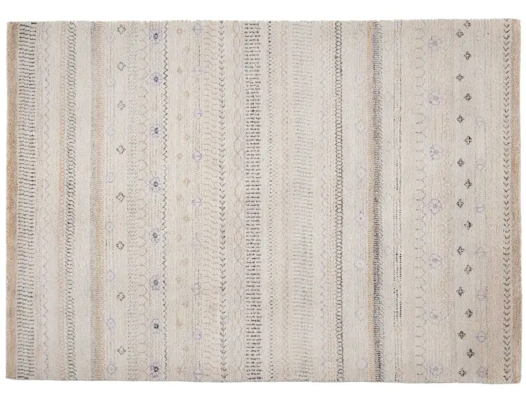 Beige text_origin_4 Gabbeh 192 x 130 cm