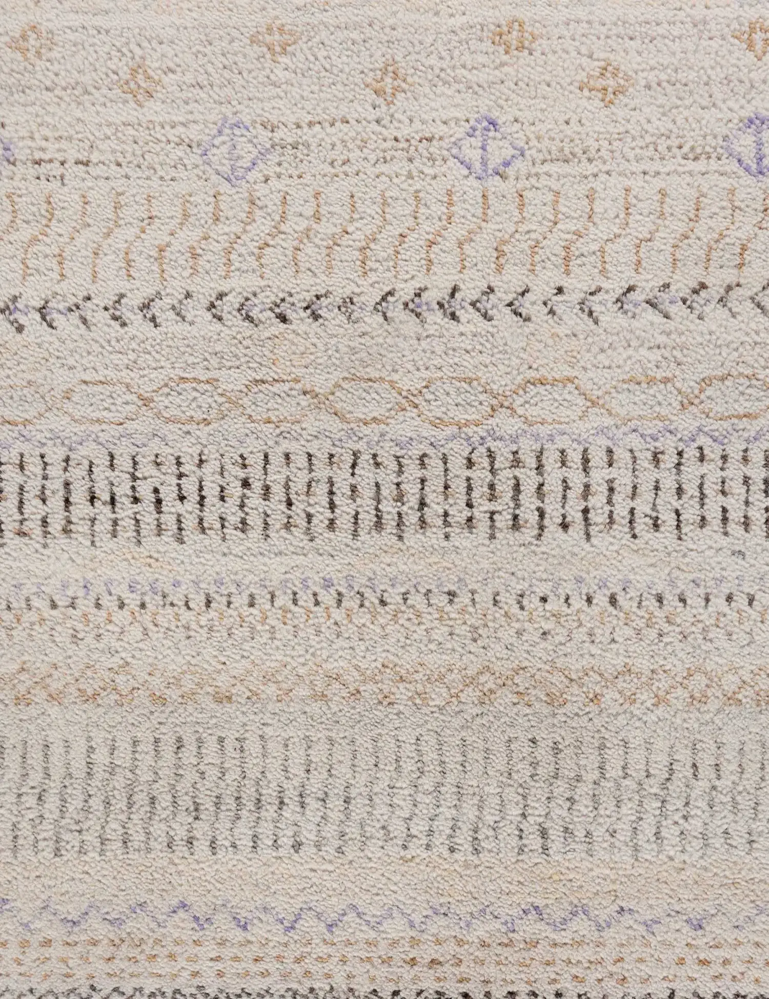 Beige text_origin_4 Gabbeh 192 x 130 cm - Einzigartiger handgefertigter Teppich
