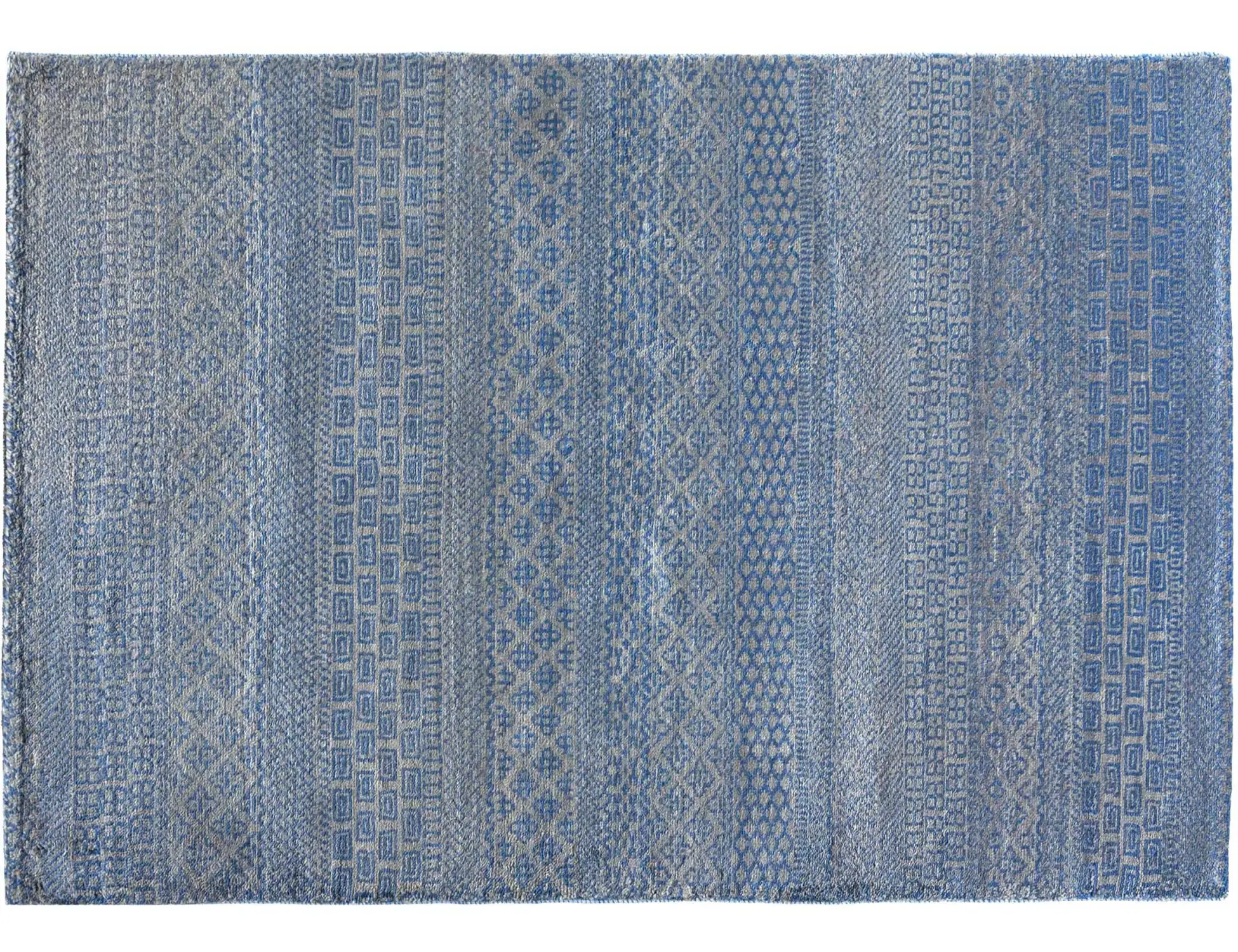Blå text_origin_4 Gabbeh 162 x 93 cm