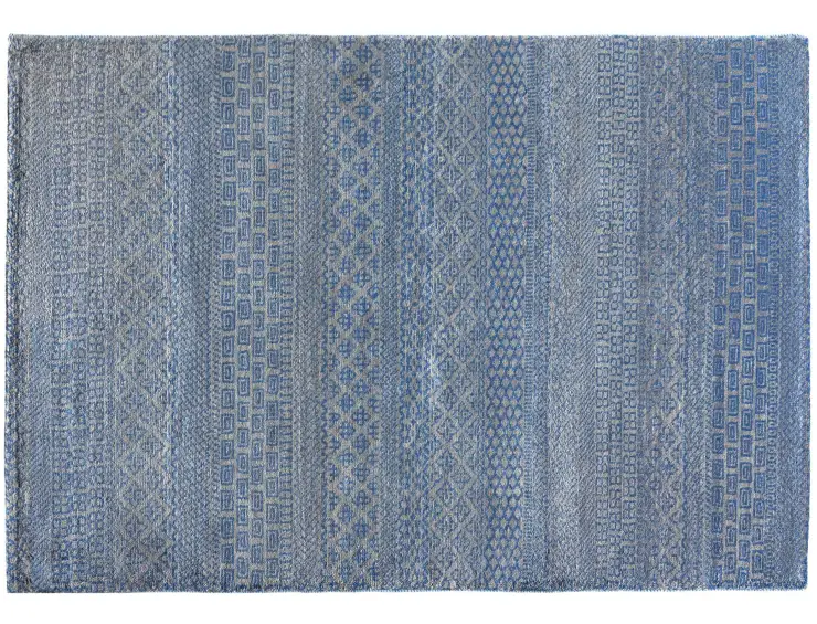 Blå text_origin_4 Gabbeh 162 x 93 cm