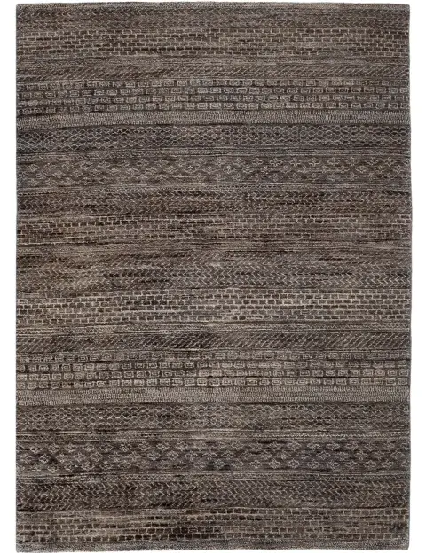 Grå Pakistan Gabbeh 204 x 134 cm