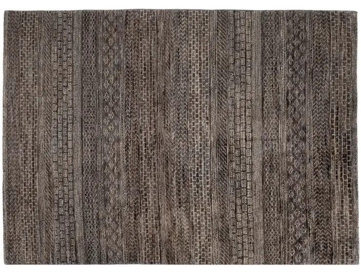 Grå text_origin_4 Gabbeh 204 x 134 cm