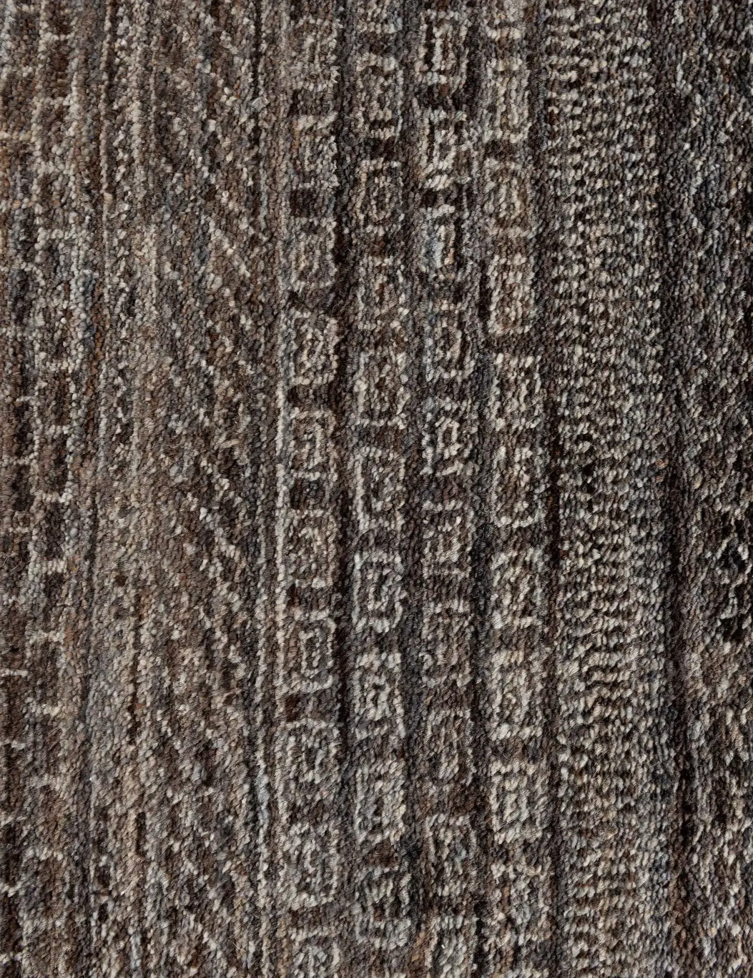 Grå text_origin_4 Gabbeh 204 x 134 cm - Unik handgjord matta