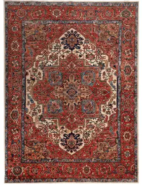 Rød Pakistan Ziegler teppe 298 x 245 cm