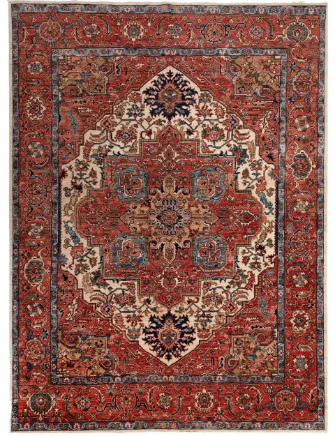 Red Pakistan Ziegler Carpet 298 x 245 cm
