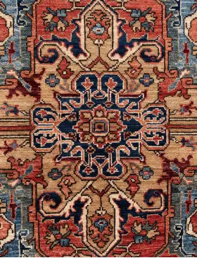Rød Pakistan Ziegler teppe 298 x 245 cm - view 4