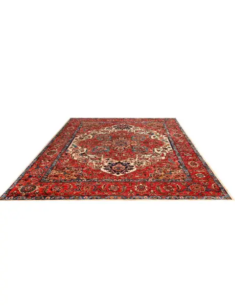 Red Pakistan Ziegler Carpet 298 x 245 cm - view 1