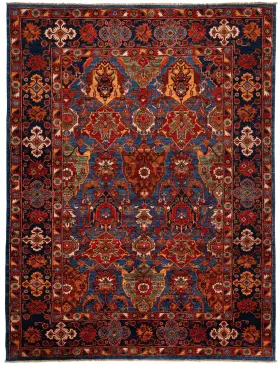 Rød Pakistan Ziegler teppe 300 x 253 cm