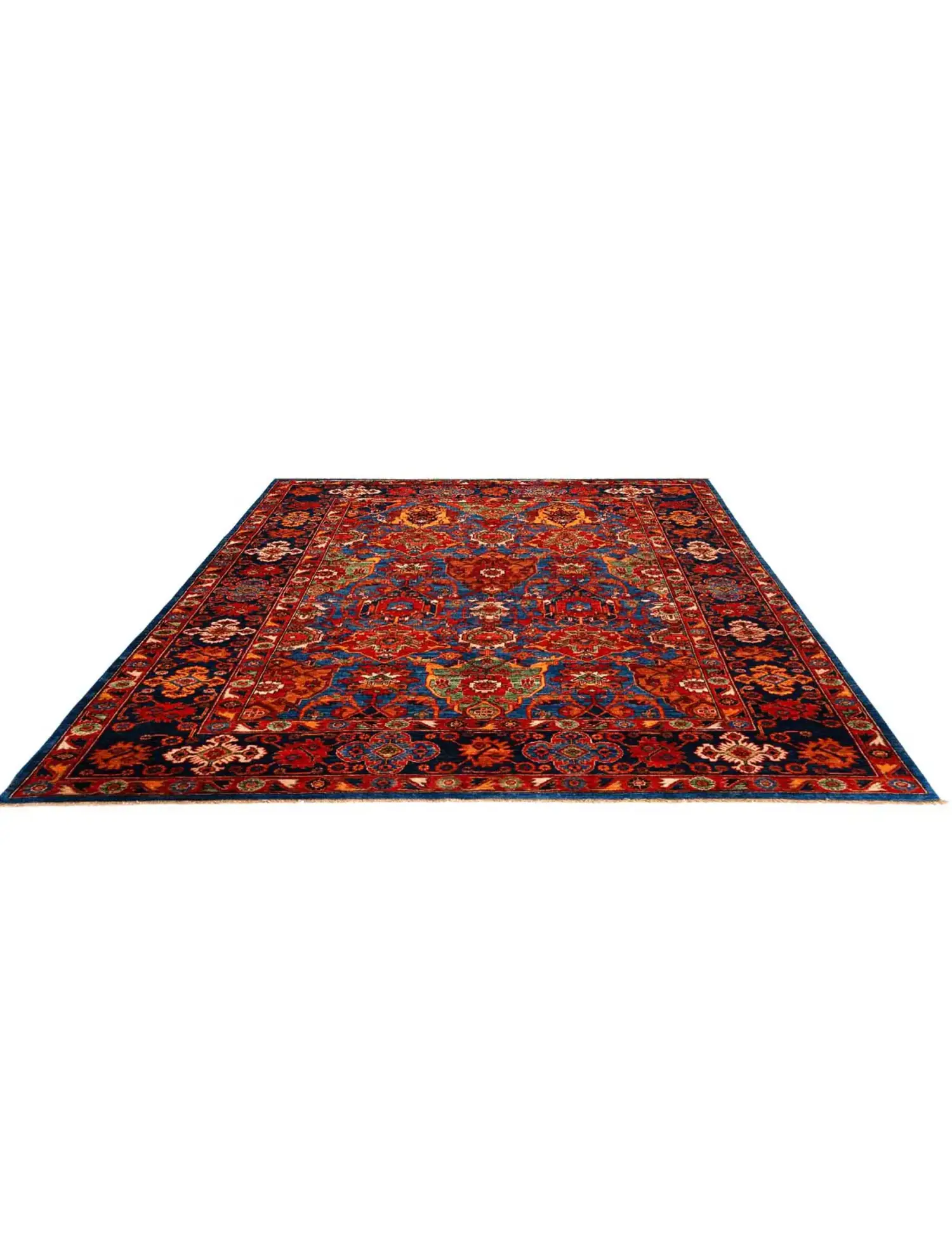 Rød text_origin_4 Ziegler teppe 300 x 253 cm - Unikt håndlaget teppe