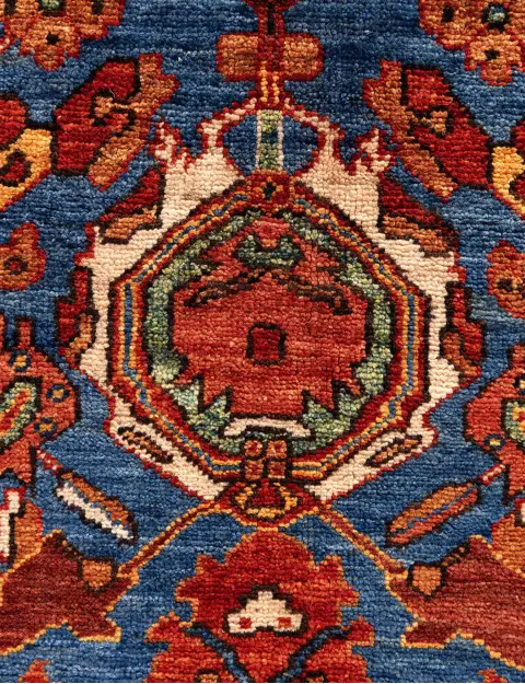 Rot Pakistan Ziegler Teppich 300 x 253 cm - view 3