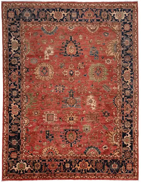 Red Pakistan Ziegler Carpet 293 x 244 cm