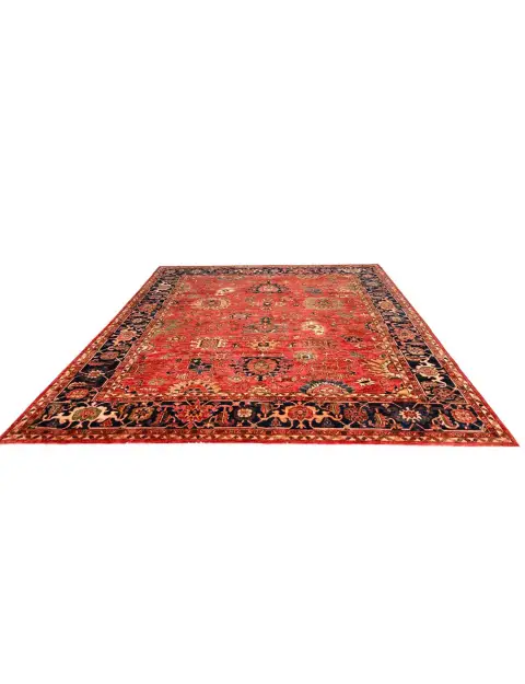 Red Pakistan Ziegler Carpet 293 x 244 cm - view 1