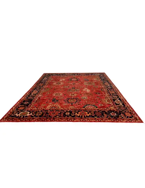 Red Pakistan Ziegler Carpet 293 x 244 cm - view 2