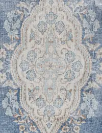 Blå Persien Persisk Vintagetæppe 392 x 268 cm - view 4
