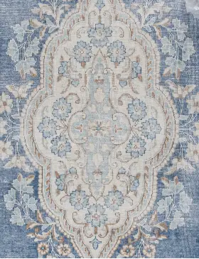 Bleu Persan Tapis Persan vintage 392 x 268 cm - view 4