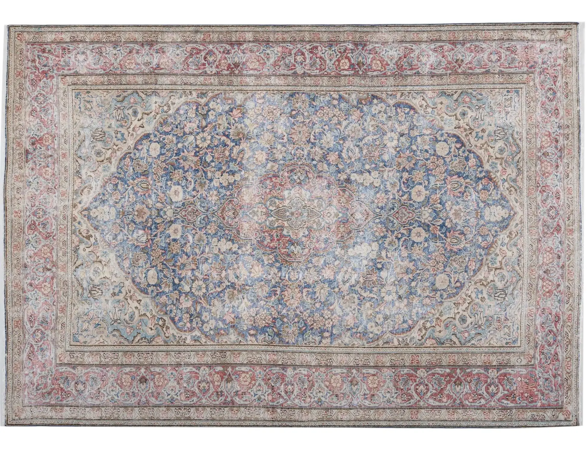 Rosa text_origin_4 Persischer Vintage Teppich 242 x 152 cm