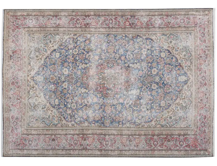 Rose text_origin_4 Persisk Vintagetæppe 242 x 152 cm