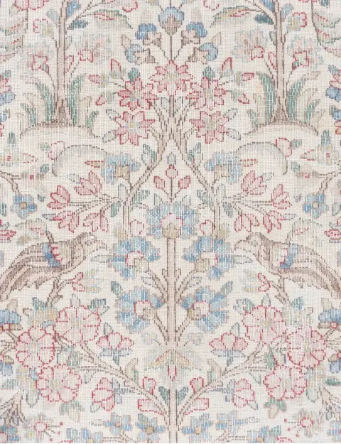 Beige Persien Persischer Vintage Teppich 262 x 176 cm - view 4