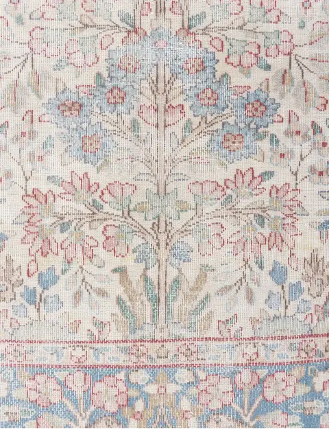 Beige Persien Persischer Vintage Teppich 262 x 176 cm - view 3