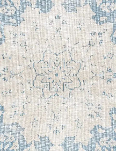 Blau Persien Persischer Vintage Teppich 308 x 207 cm - view 4
