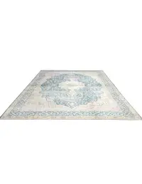 Blau Persien Persischer Vintage Teppich 308 x 207 cm - view 2