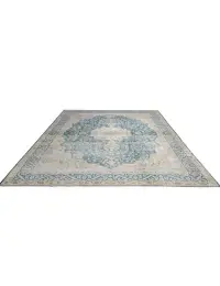 Blau Persien Persischer Vintage Teppich 308 x 207 cm - view 3
