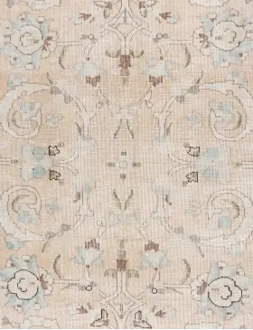 Beige Pakistan Alfombra persa vintage 258 x 173 cm - view 4