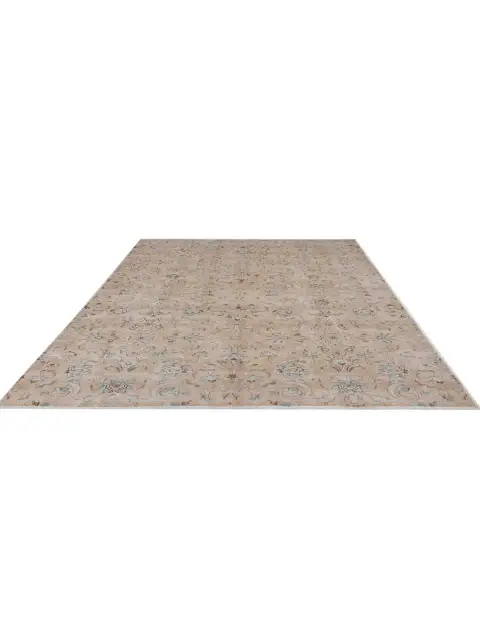 Beige Pakistan Persischer Vintage Teppich 258 x 173 cm - view 2