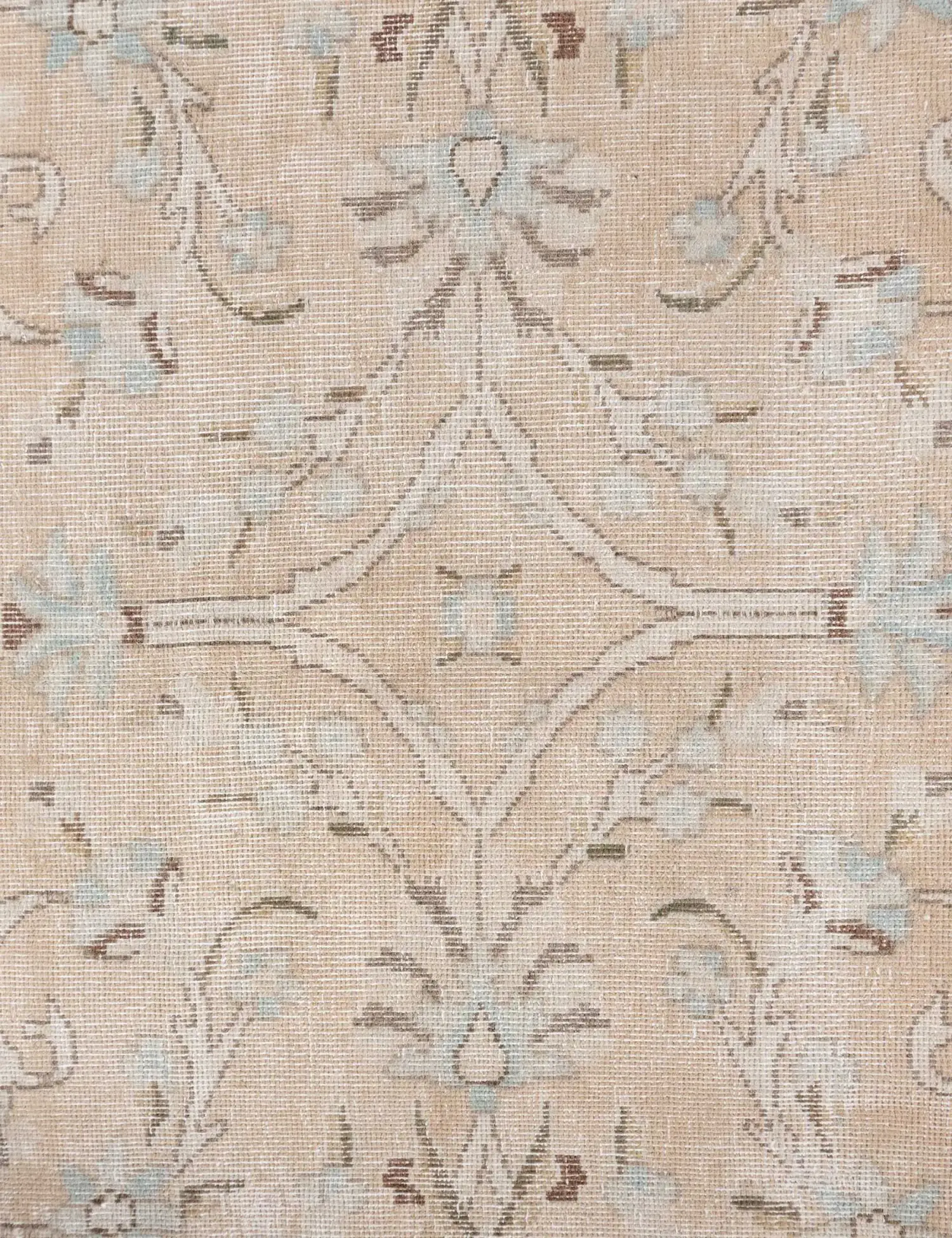 Beige text_origin_4 Persischer Vintage Teppich 258 x 173 cm - Einzigartiger handgefertigter Teppich