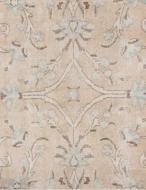 Beige Pakistan Persischer Vintage Teppich 258 x 173 cm - view 3