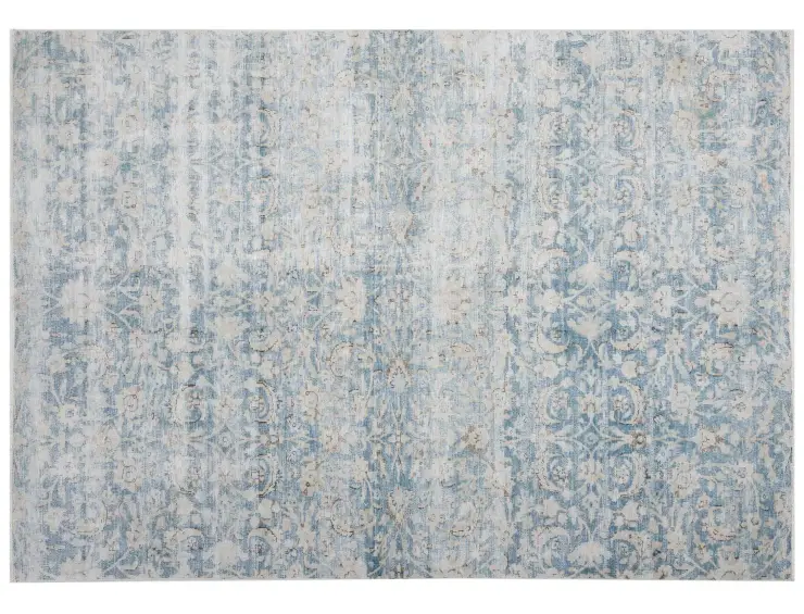 Blå Persien Persisk Vintagetæppe 274 x 174 cm