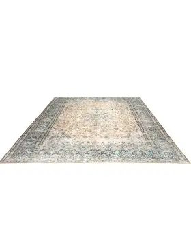 Beige Pakistan Tappeto vintage persiano 372 x 267 cm - view 1
