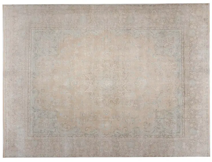 Beige text_origin_4 Alfombra persa vintage 394 x 296 cm