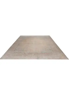 Beige Pakistan Persischer Vintage Teppich 394 x 296 cm - view 2