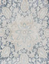 Blå text_origin_4 Persisk Vintagetæppe 387 x 297 cm - view 4