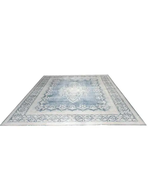 Blau Pakistan Persischer Vintage Teppich 387 x 297 cm - view 1