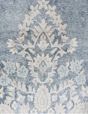 Azul Pakistan Alfombra persa vintage 387 x 297 cm - view 3
