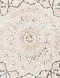 Beige Persien Persisk Vintagetæppe 390 x 303 cm - view 4