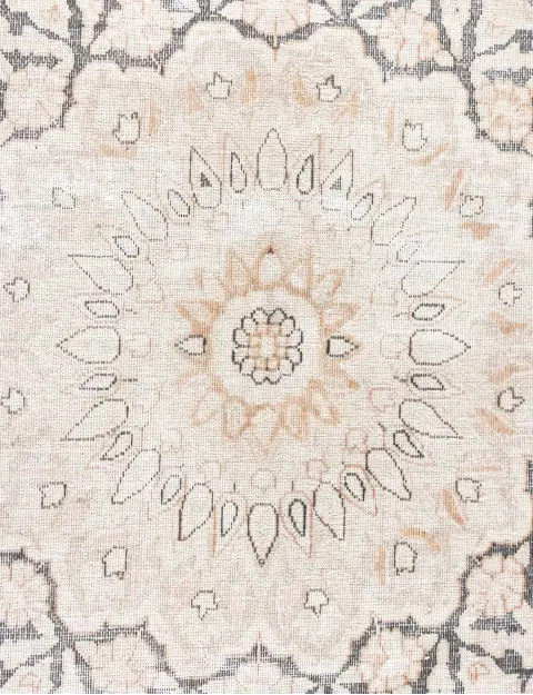 Beige Persien Persischer Vintage Teppich 390 x 303 cm - view 4