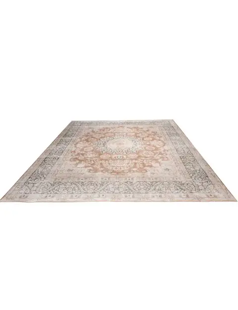 Beige Persien Persischer Vintage Teppich 390 x 303 cm - view 1