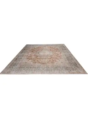 Beige Persan Tapis Persan vintage 390 x 303 cm - view 2