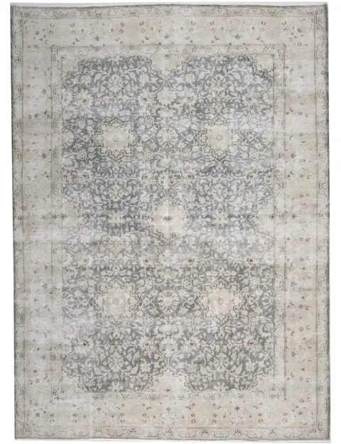 Azul Persia Alfombra persa vintage 292 x 206 cm