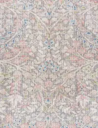 Multifarvet text_origin_4 Persisk Vintagetæppe 279 x 209 cm - view 4