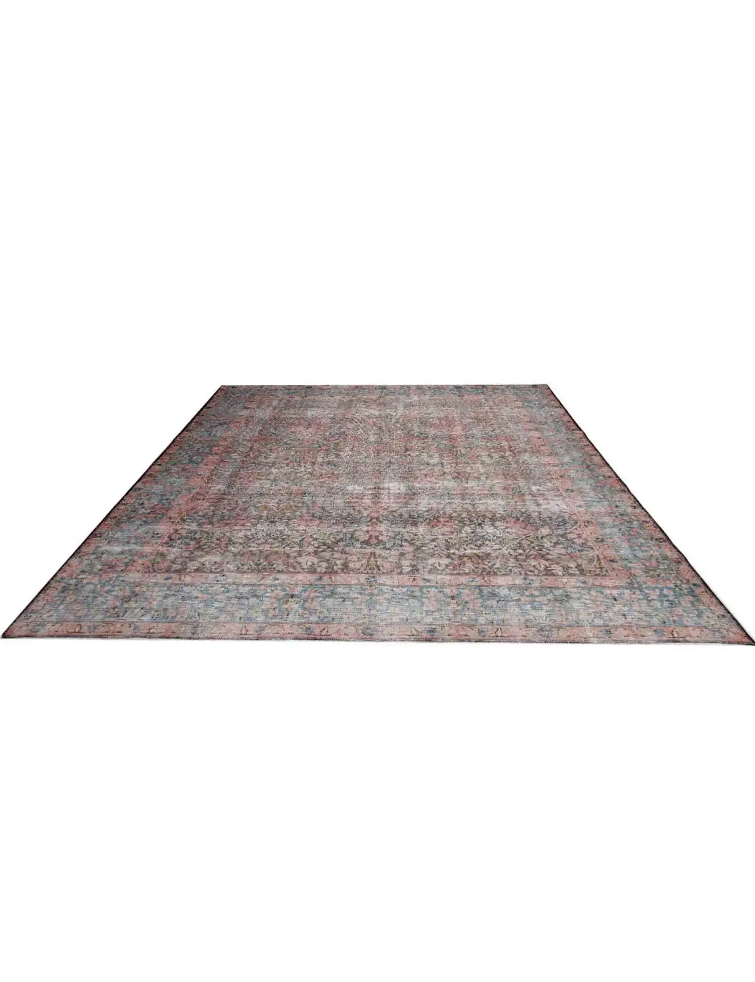 Mehrfarbig text_origin_4 Persischer Vintage Teppich 279 x 209 cm - Einzigartiger handgefertigter Teppich